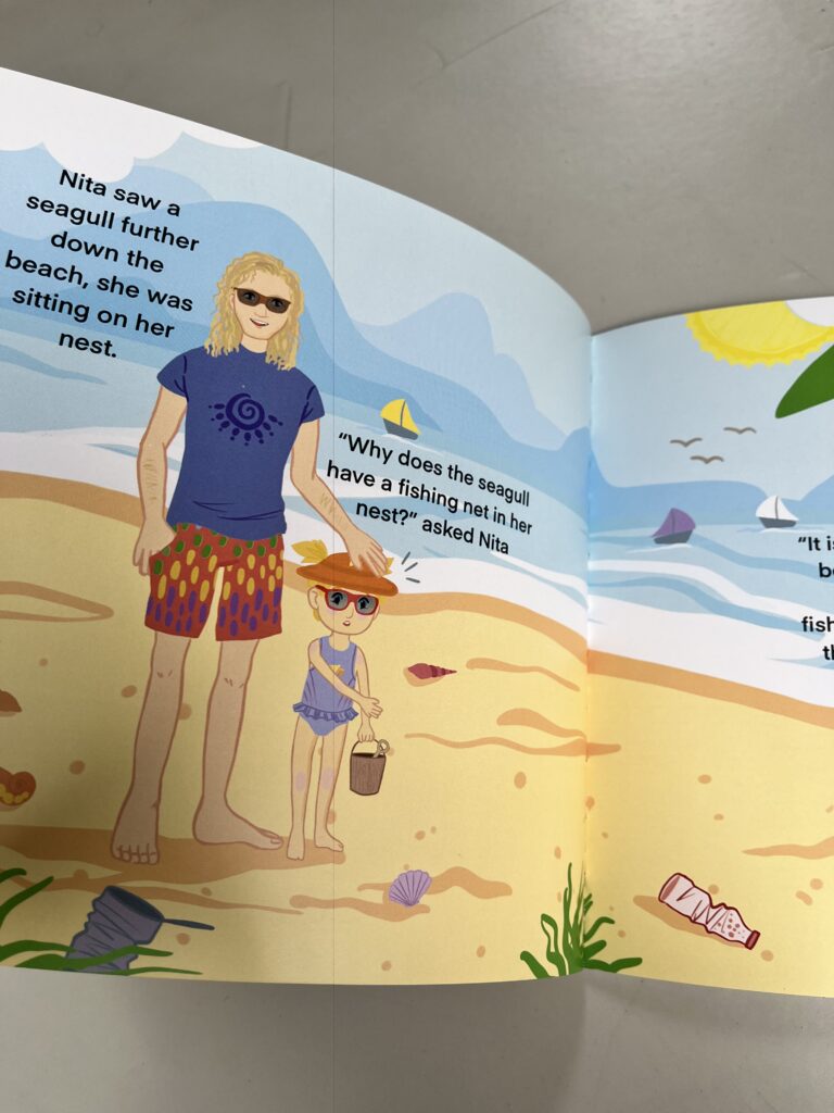 Nita Helps to Save the Planet: A Beach Walk
